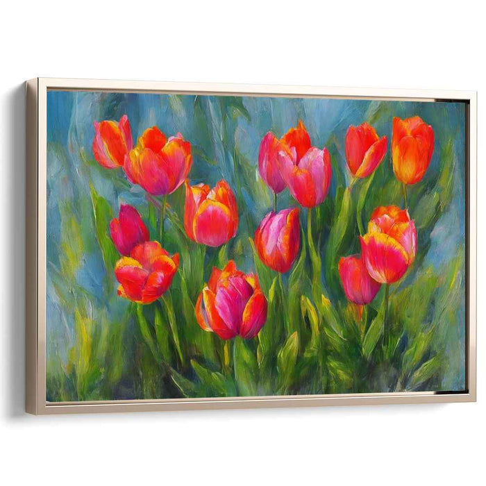 Enchanting Abstract Tulips #161