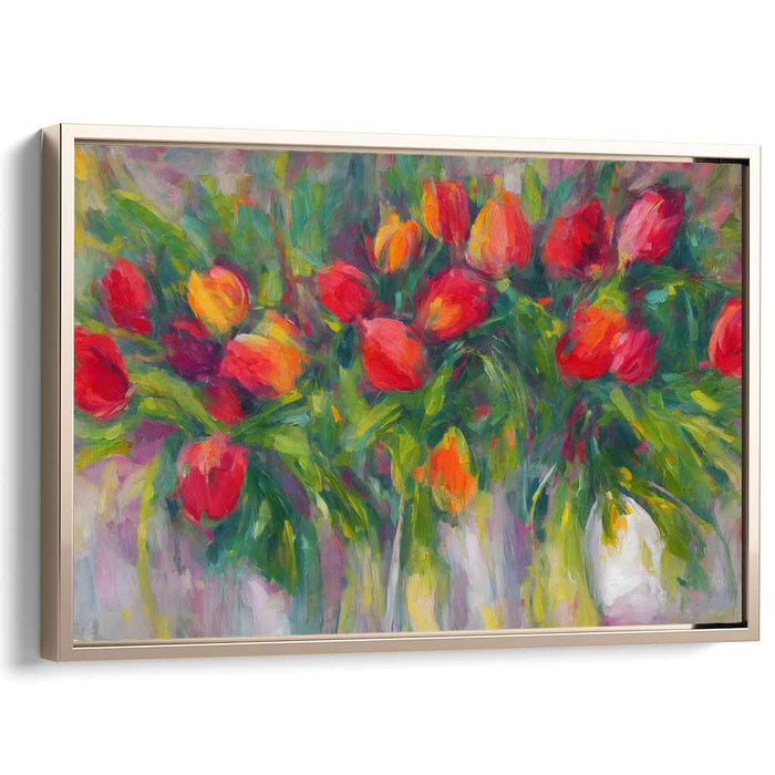 Enchanting Abstract Tulips #179