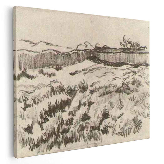 Enclosed Field (1889) by Vincent van Gogh