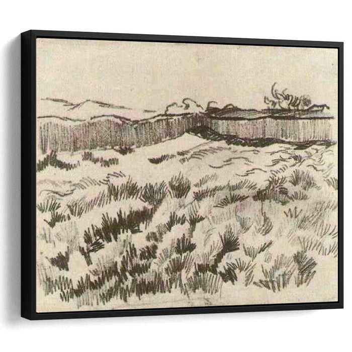 Enclosed Field (1889) by Vincent van Gogh