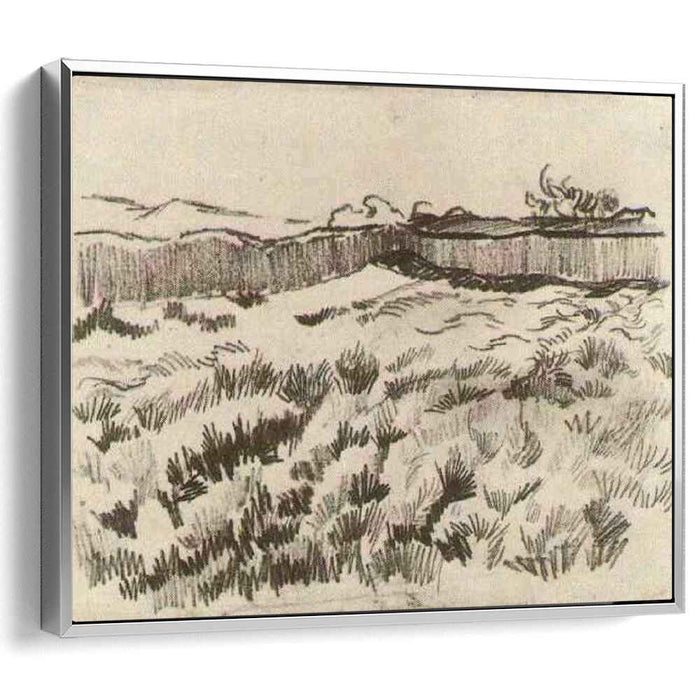 Enclosed Field (1889) by Vincent van Gogh