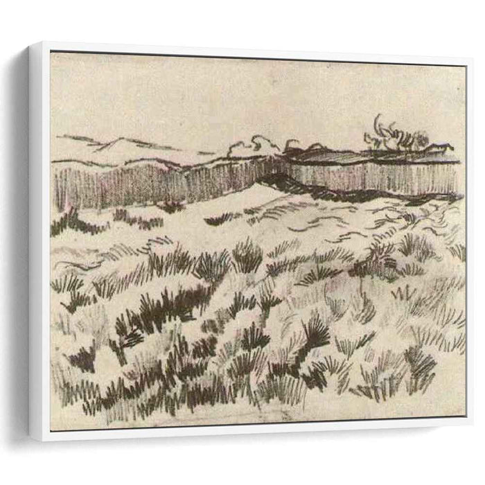 Enclosed Field (1889) by Vincent van Gogh