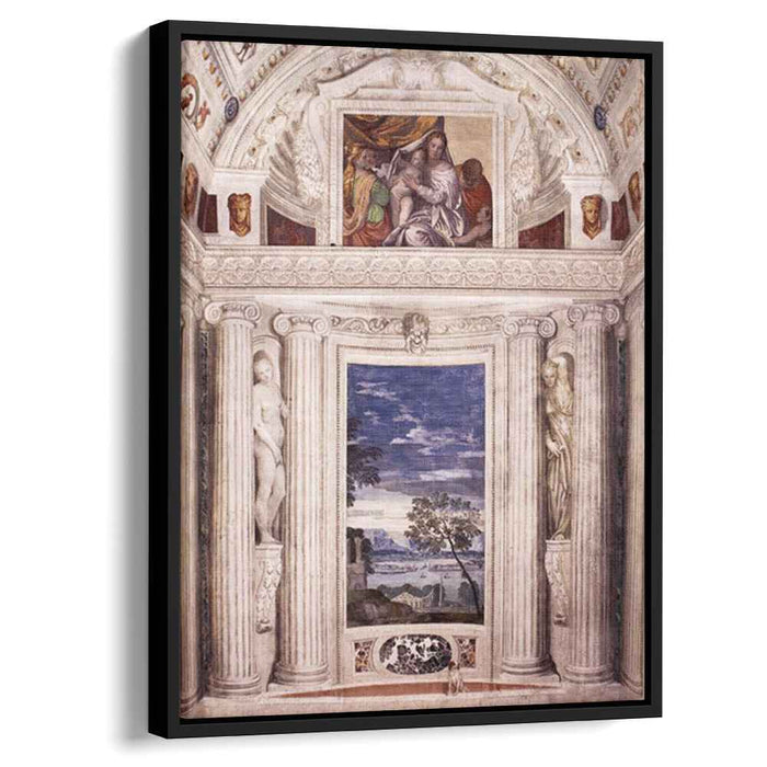 End wall of the Stanza del Cane (1561) by Paolo Veronese