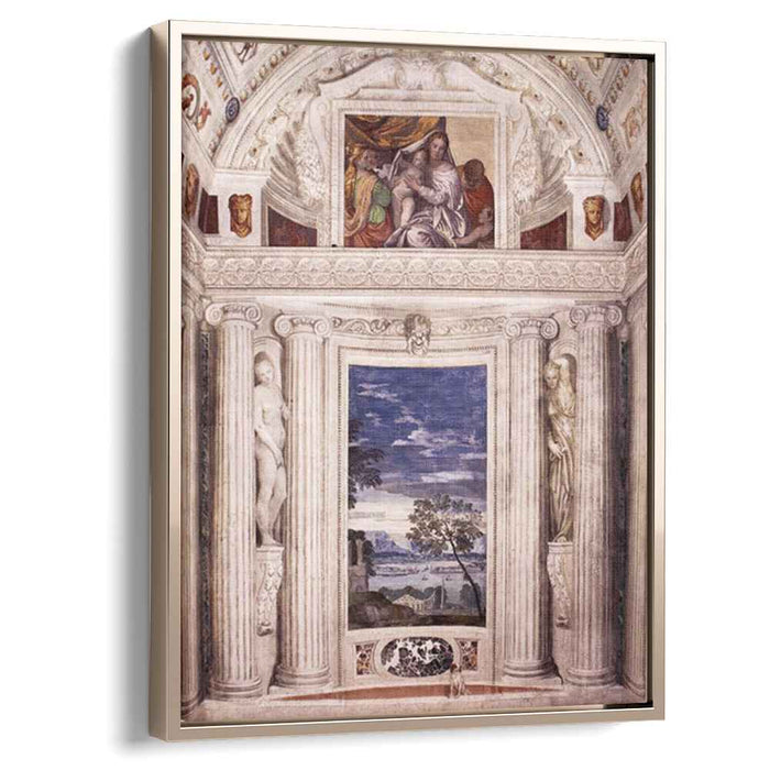 End wall of the Stanza del Cane (1561) by Paolo Veronese