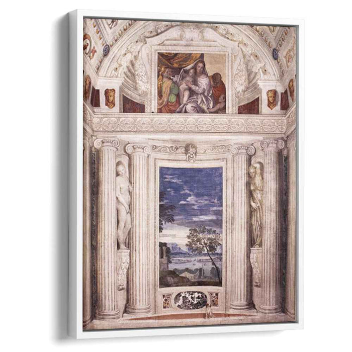 End wall of the Stanza del Cane (1561) by Paolo Veronese