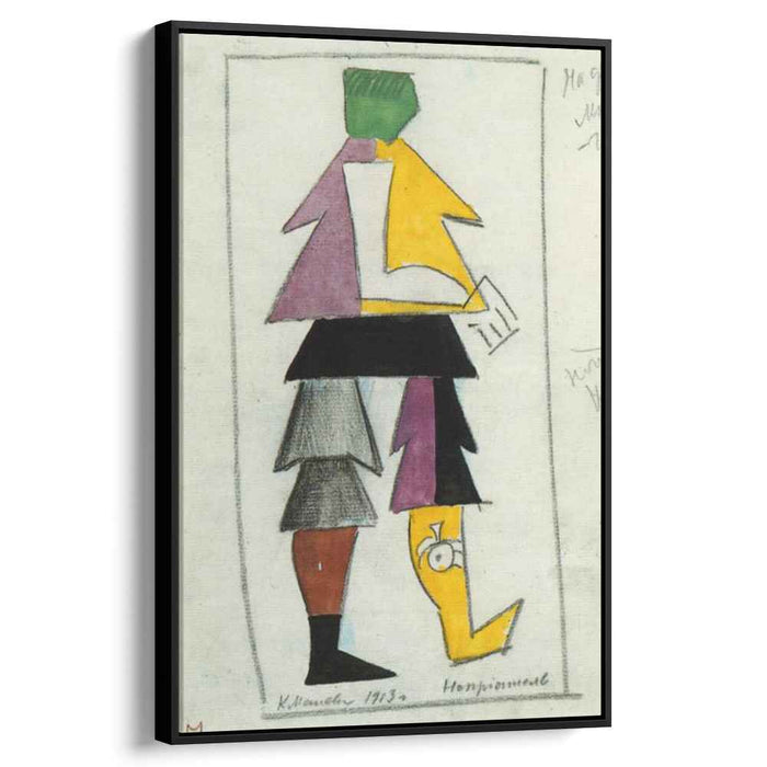 Enemy (1913) by Kazimir Malevich