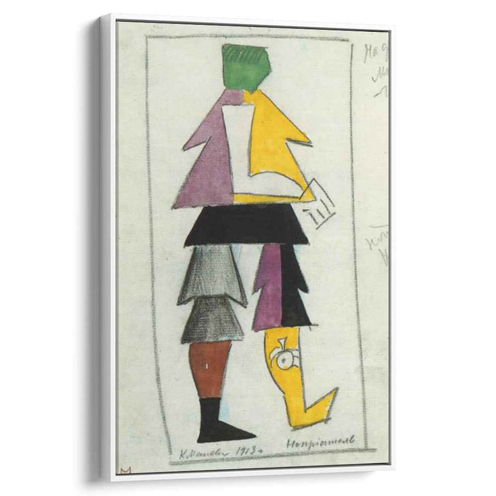 Enemy (1913) by Kazimir Malevich