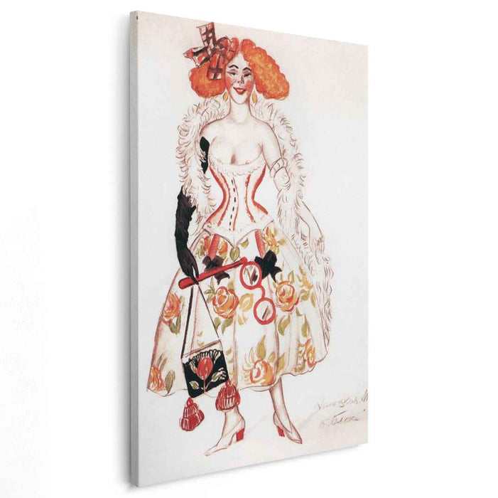 English Merya (1924) by Boris Kustodiev