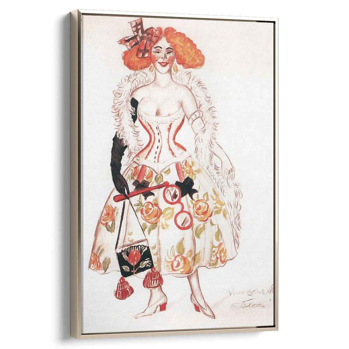 English Merya (1924) by Boris Kustodiev