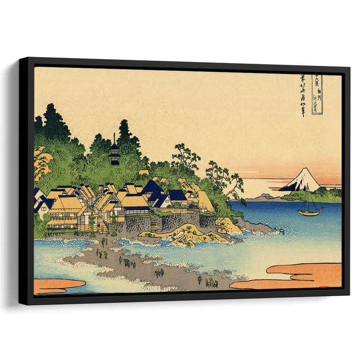 Enoshima in the Sagami province by Katsushika Hokusai