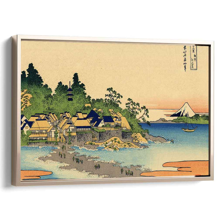 Enoshima in the Sagami province by Katsushika Hokusai