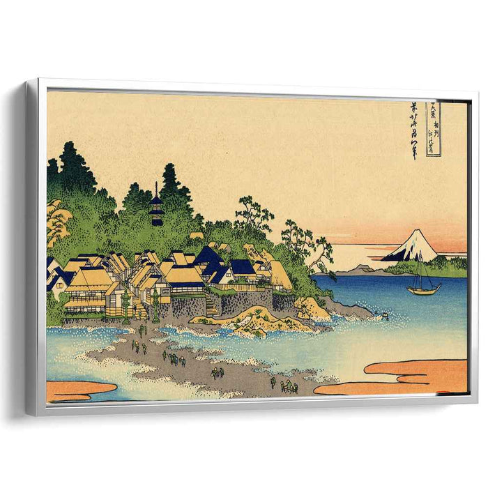 Enoshima in the Sagami province by Katsushika Hokusai