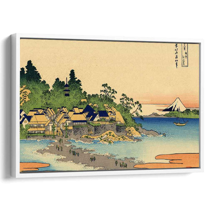 Enoshima in the Sagami province by Katsushika Hokusai
