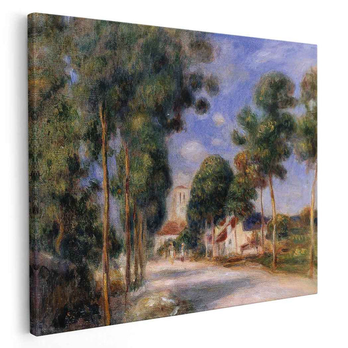 Entering the Village of Essoyes (1901) by Pierre-Auguste Renoir