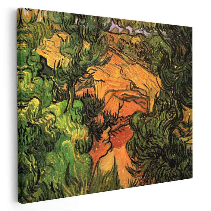 Entrance to a Quarry (1889) by Vincent van Gogh