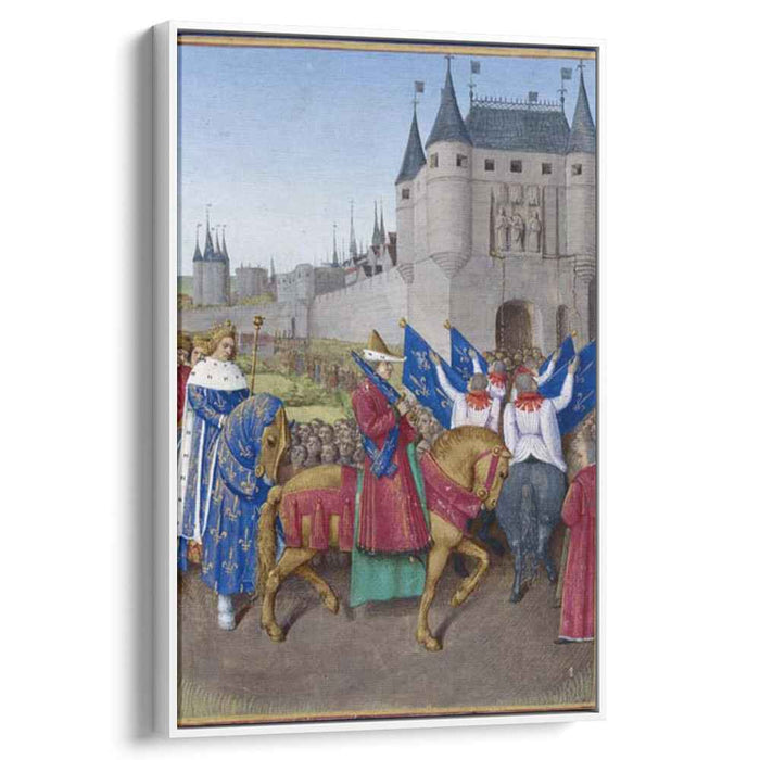 Entry of Charles V in Paris (1460) by Jean Fouquet