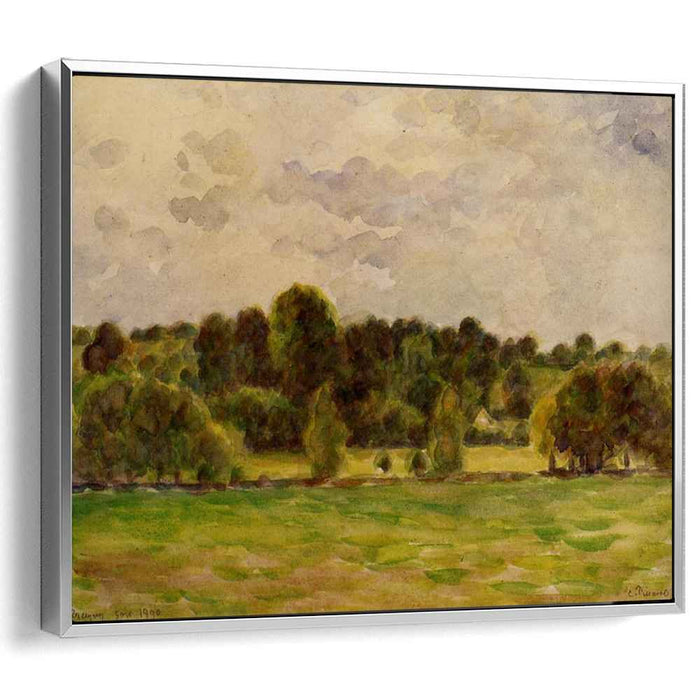Eragny, Twilight by Camille Pissarro