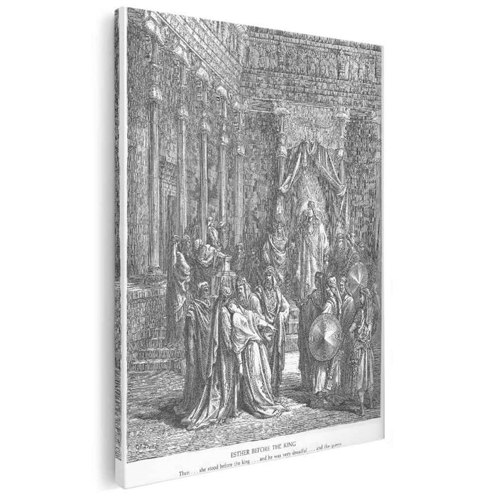 Esther Before the King by Gustave Dore