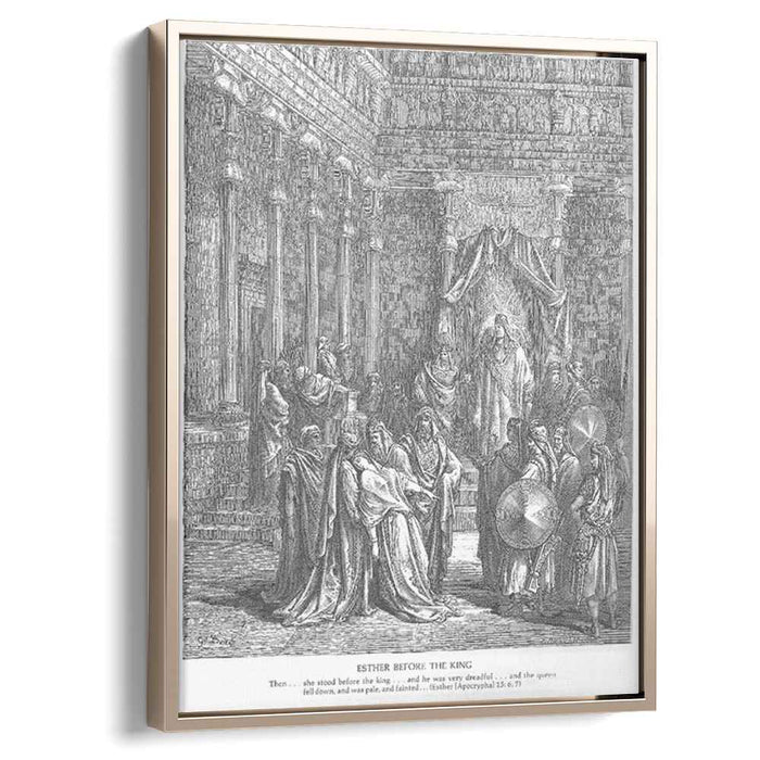 Esther Before the King by Gustave Dore