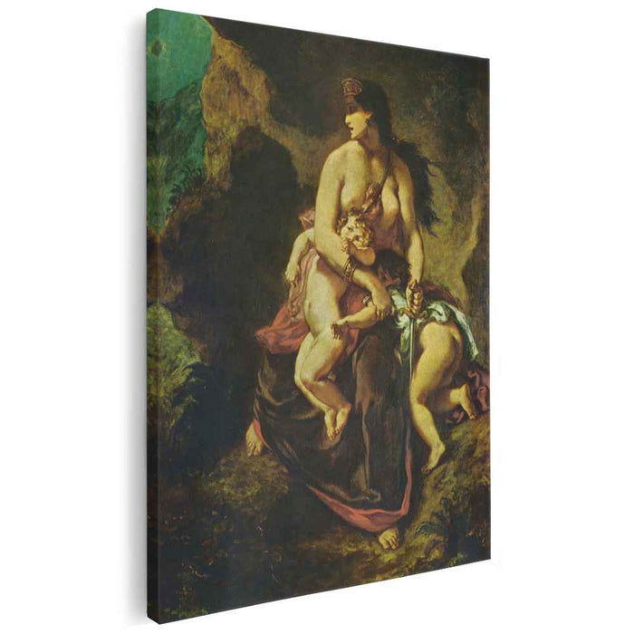 Medea (1838) by Eugene Delacroix