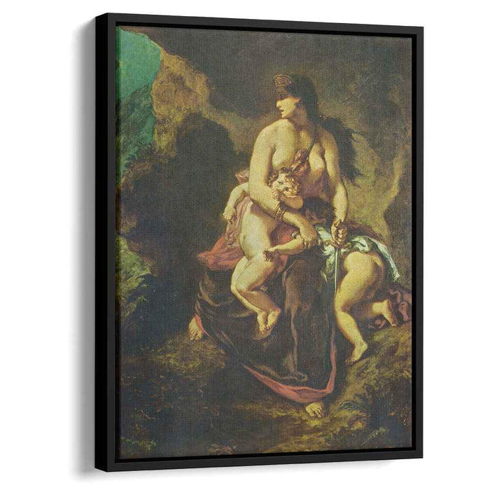 Medea (1838) by Eugene Delacroix