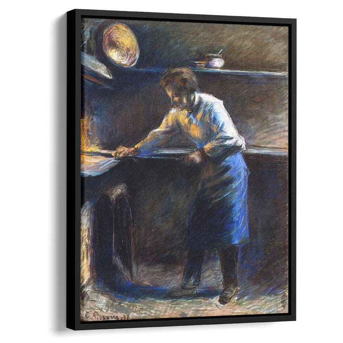 Eugene Murer at His Pastry Oven (1877) by Camille Pissarro