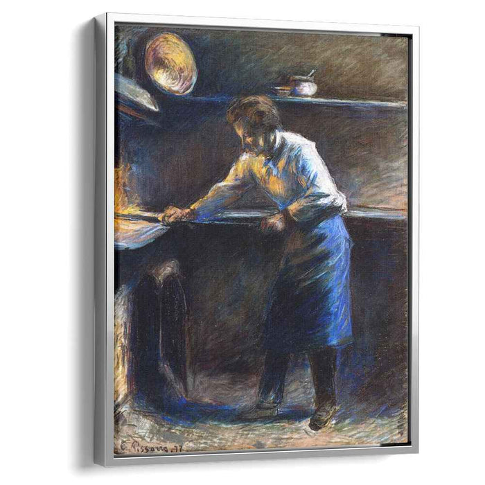 Eugene Murer at His Pastry Oven (1877) by Camille Pissarro