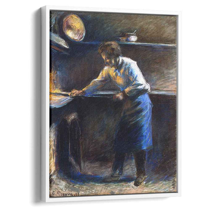 Eugene Murer at His Pastry Oven (1877) by Camille Pissarro