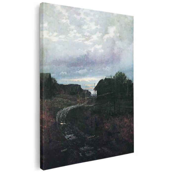 Evening (1877) by Isaac Levitan