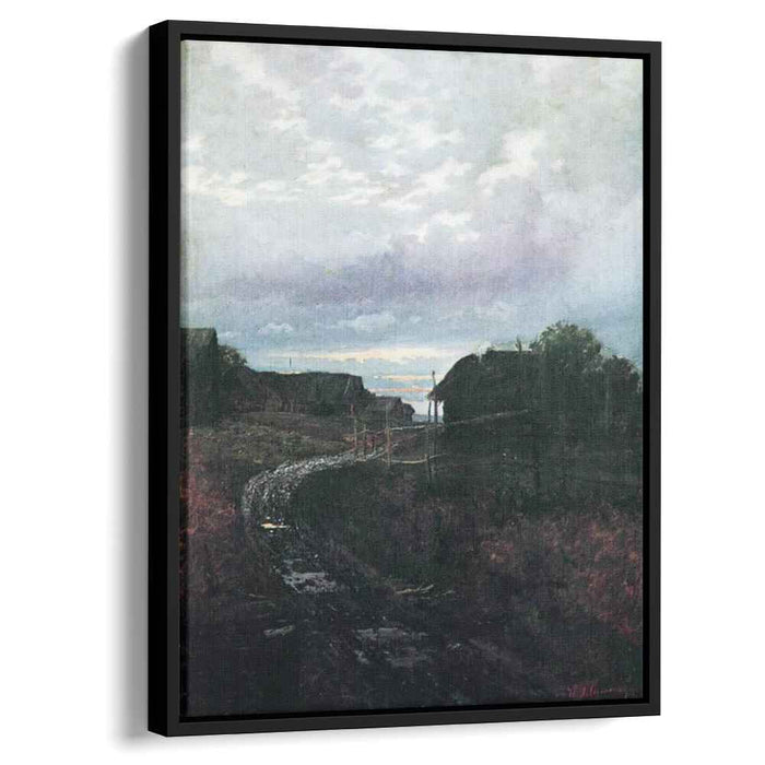 Evening (1877) by Isaac Levitan