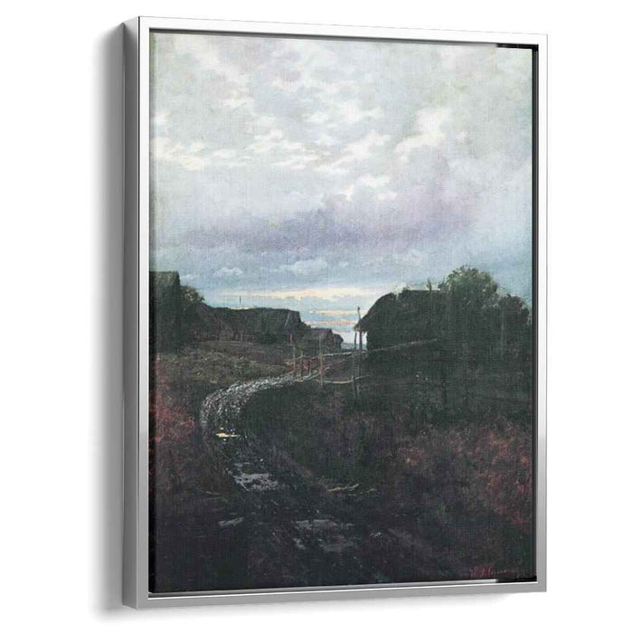 Evening (1877) by Isaac Levitan