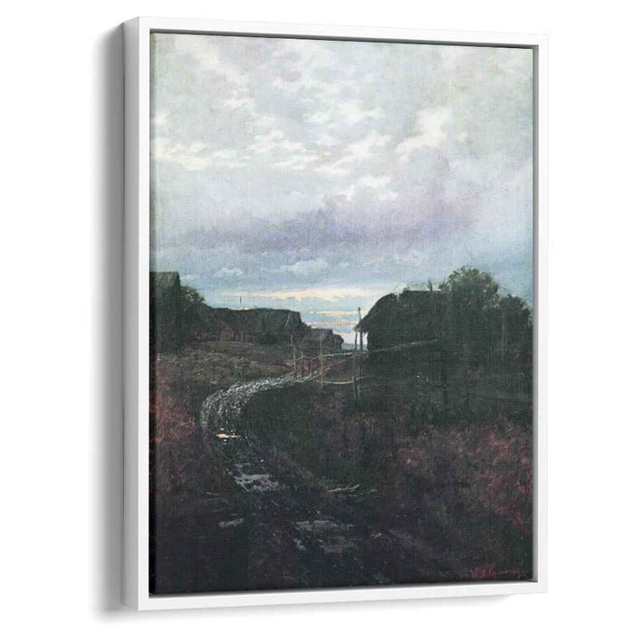 Evening (1877) by Isaac Levitan