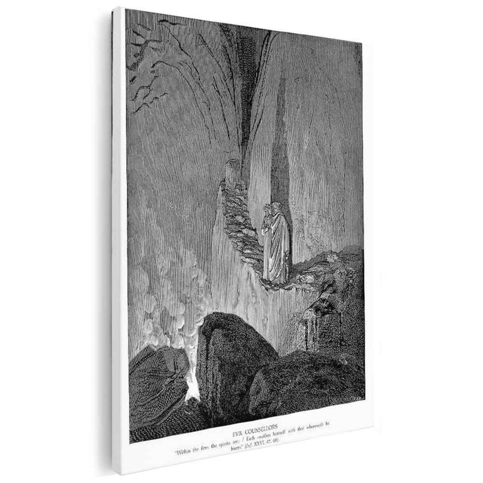 Evil Counsellors by Gustave Dore