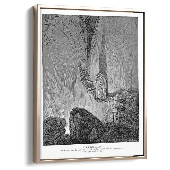 Evil Counsellors by Gustave Dore