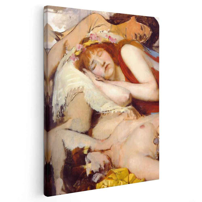 Exhausted Maenides after the Dance (1874) by Sir Lawrence Alma-Tadema