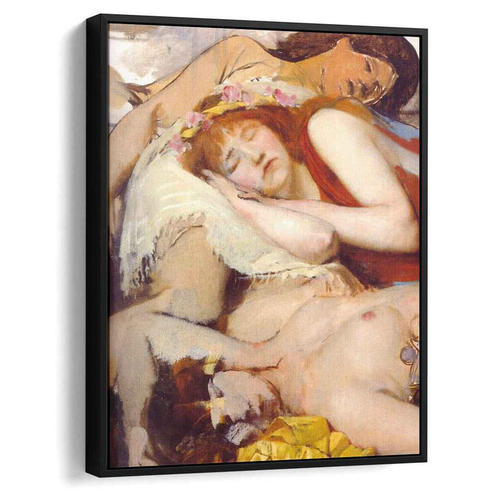 Exhausted Maenides after the Dance (1874) by Sir Lawrence Alma-Tadema