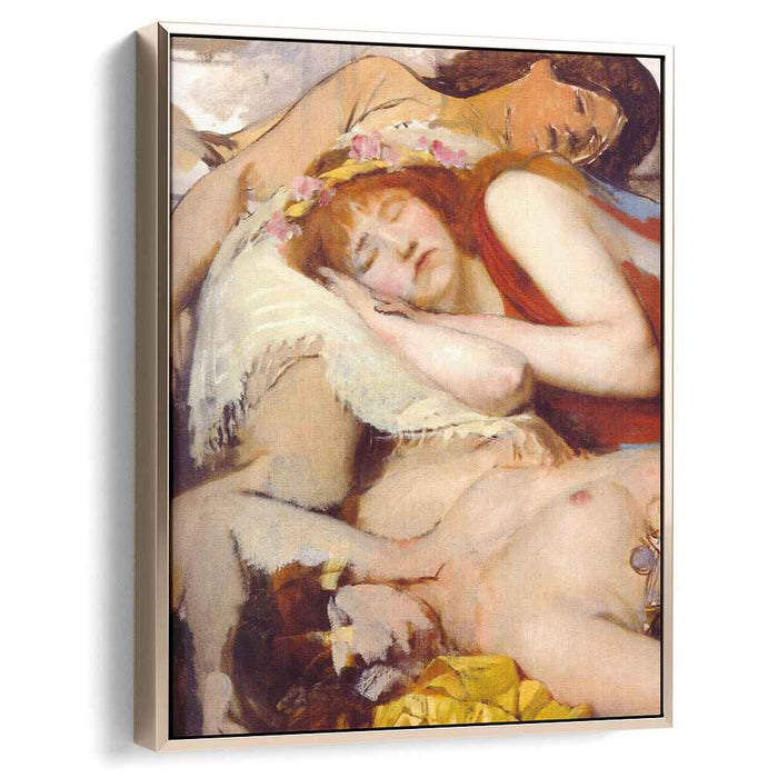 Exhausted Maenides after the Dance (1874) by Sir Lawrence Alma-Tadema