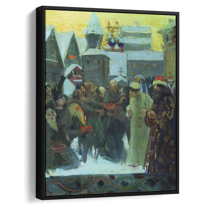 Exit of Tsar Ivan the Terrible (1900) by Boris Kustodiev