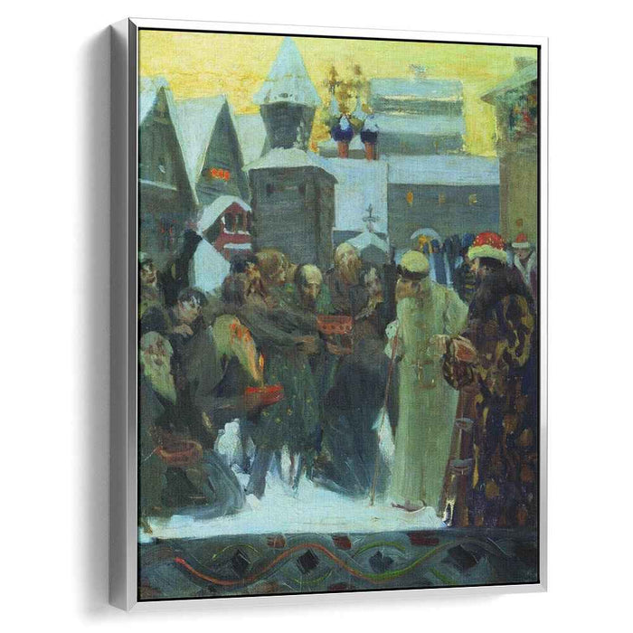 Exit of Tsar Ivan the Terrible (1900) by Boris Kustodiev