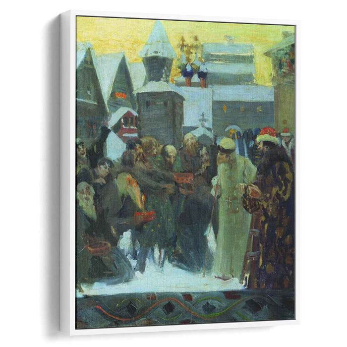 Exit of Tsar Ivan the Terrible (1900) by Boris Kustodiev