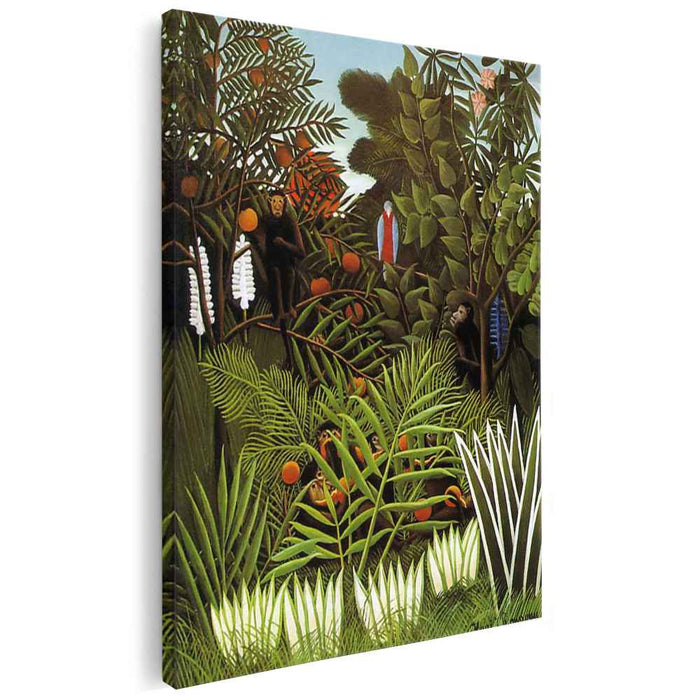 Exotic Landscape (1908) by Henri Rousseau