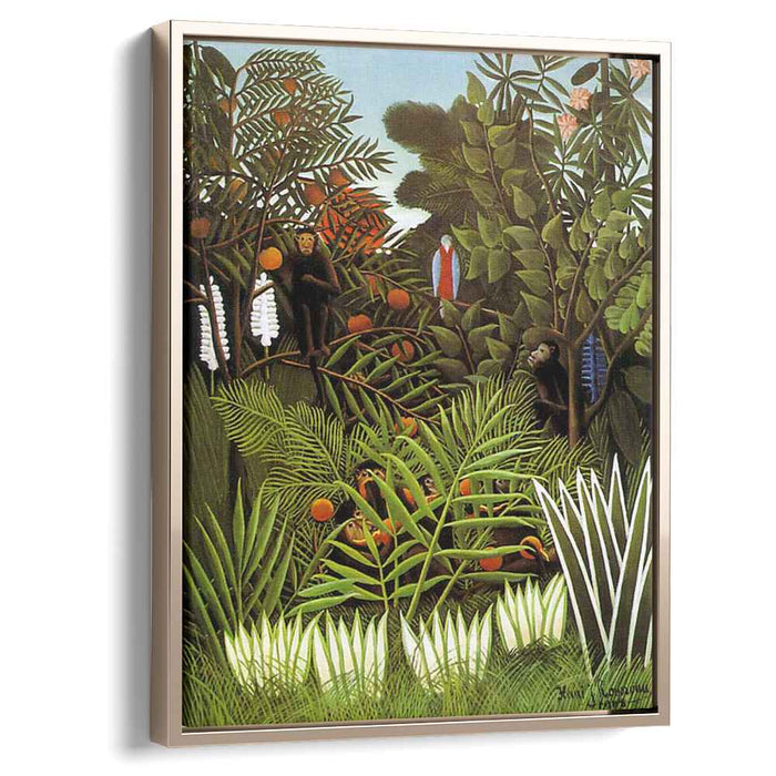 Exotic Landscape (1908) by Henri Rousseau