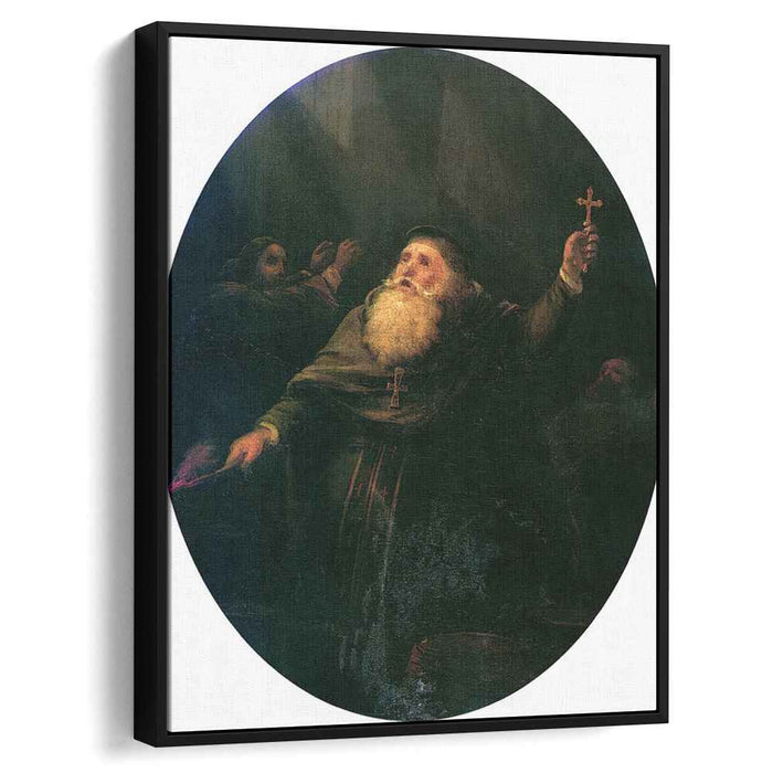 Explosion of Arkadion Monastery on Crete in 1866 (1867) by Ivan Aivazovsky