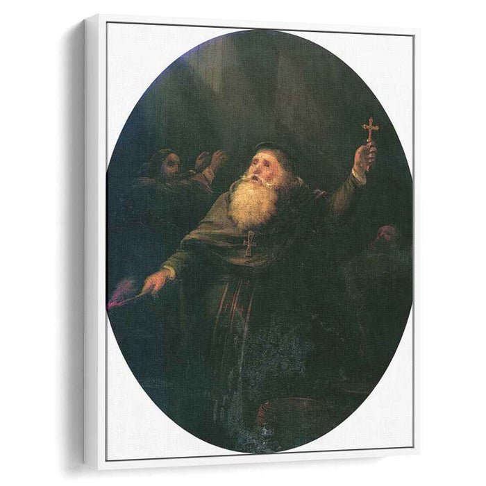 Explosion of Arkadion Monastery on Crete in 1866 (1867) by Ivan Aivazovsky