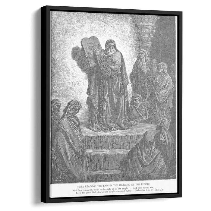 Ezra Reads the Law to the People by Gustave Dore