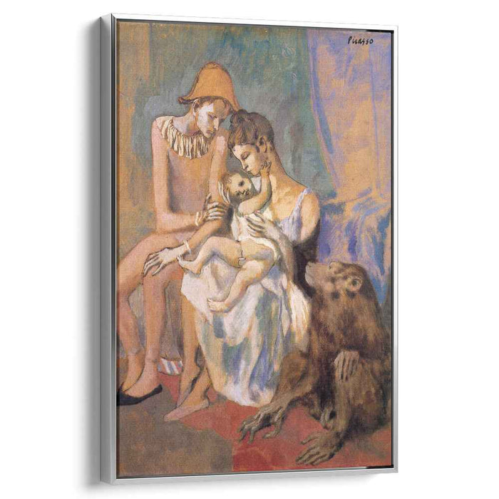 Family of Acrobats with Monkey (1905) by Pablo Picasso