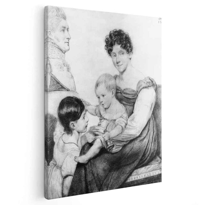 Family portrait (1815) by Orest Kiprensky