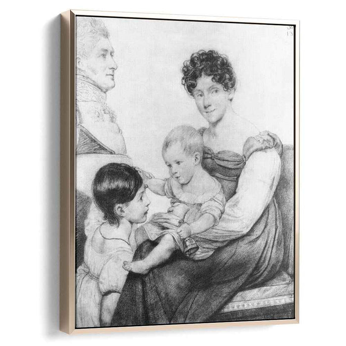 Family portrait (1815) by Orest Kiprensky