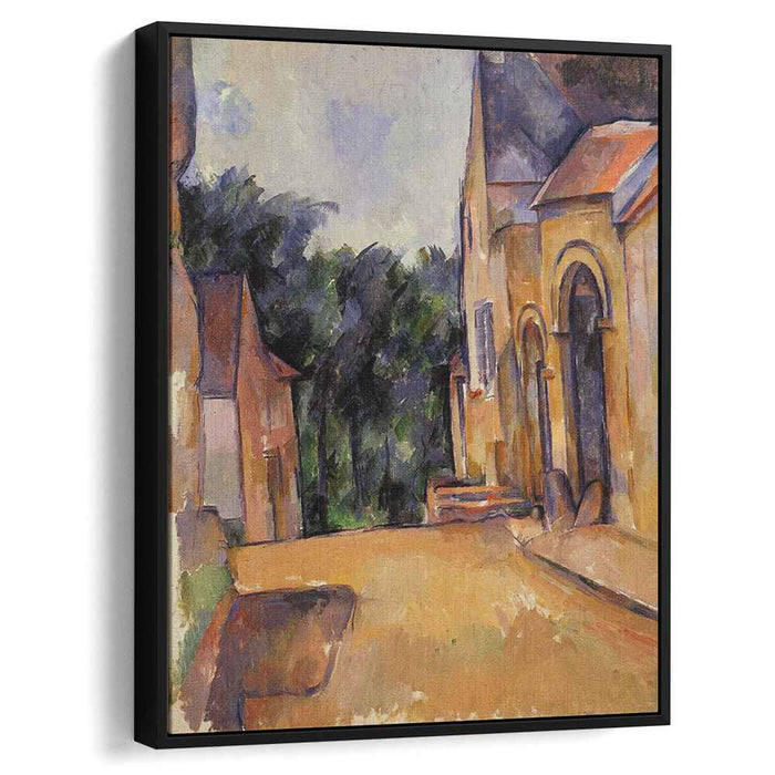 Farm at Montgeroult (1898) by Paul Cezanne