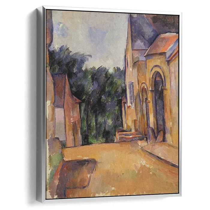 Farm at Montgeroult (1898) by Paul Cezanne